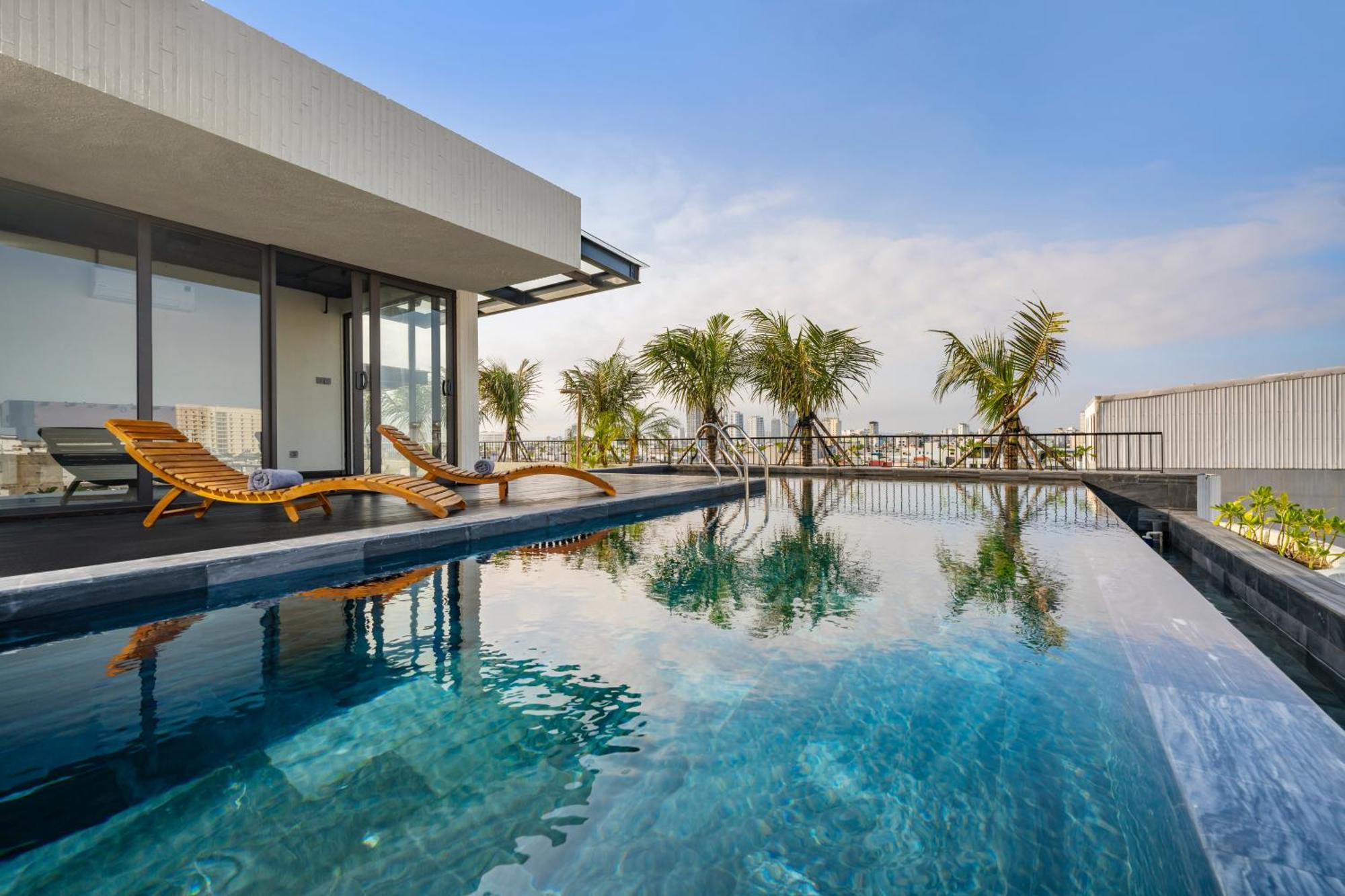 The Hem Hotel And Apartment Da Nang Luaran gambar